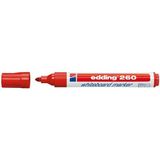 Kitabevimden Edding Tahta Kalemi Yuvarlak Uçlu 1.5-3mm Kırmızı 260 (10 Adet) - Çok Renkli - tek