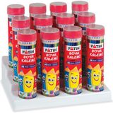 Kitabevimden Fatih Kuru Boya Metal Tüp Kutu Tam Boy 24 Renk 33224--12 Li - Çok Renkli - tek