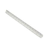 Kitabevimden Hatas Mikyas Cetvel Plastik 1/20-25-50-75-100-125 0270-10 Lu Paket-10-Lı-Pkt - Çok Renkli - tek
