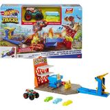 Kitabevimden Hot Wheels Monster Trucks Patlama Istasyonu Oyun Seti - yok