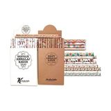 Kitabevimden Keskin Color Ambalaj Kağıdı Pastel Tekli Rulo 70X100 100350-99-100-LI-STD - Çok Renkli