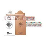 Kitabevimden Keskin Color Ambalaj Kağıdı Tekli Rulo Kraft No:2 70X100-100-KOLİ - Çok Renkli
