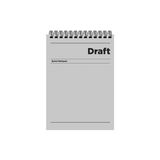 Kitabevimden Keskin Color Hafif Kağıt Karton Kapak Draft A6 60 Yp.kar. 140552-99 - tek