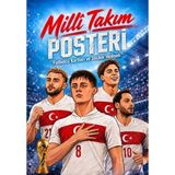 Kitabevimden Milli Takım Poster Kitabı - (Futbolcu Kartı+Futbolcu Sticker Hediyeli)