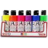 Kitabevimden Mona Lisa Akrilik Boya Multi Fosforlu 6X70 ml SD1006F - tek - Beyaz