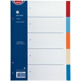 Kitabevimden Noki Seperatör 5 Renkli Plastik A4 59115 - Beyaz - a5 - tek
