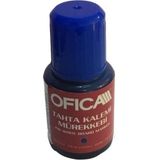 Kitabevimden Ofica Tahta Kalem Mürekkebi 20 ml Mavi FMM-05M -12 Li Paket-12-Lı-Pkt - tek