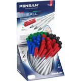 Kitabevimden Pensan Tükenmez Kalem Triball 1.0 mm Bilye Uç Msky 60 Lı Stand 1003-60-LI-STD - tek