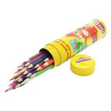 Kitabevimden Play-Doh Kuru Boya Tüp 12 Renk PLAY-KU005 12 Li Paket-12-Lı-Pkt - Çok Renkli - tek