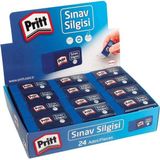 Kitabevimden Pritt Sınav Silgisi 24 Lü - Beyaz - tek