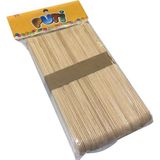 Kitabevimden Puti Ahşap Büyük Dil Çubuğu Natural 50 Li (2 Paket) - Çok Renkli - tek