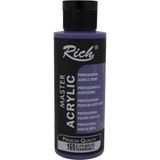 Kitabevimden Rich Akrilik Boya Master 120 cc Cezayir Menekşesi 120-169 - tek - Beyaz