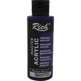 Kitabevimden Rich Akrilik Boya Master 120 cc Lacivert 120-184 - tek - Beyaz
