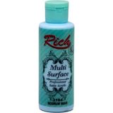 Kitabevimden Rich Akrilik Boya Multi Surface 120 cc Bodrum Mavi 120-2184 - tek - Beyaz