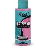 Kitabevimden Rich Akrilik Boya Multi Surface 120 cc Pembe 120-2142 - tek - Beyaz