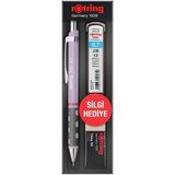 Kitabevimden Rotring Okul Seti Tıkky Min Silgi 3 Lü 0.7 mm Lila RO-KK07-07-LILA - Çok Renkli - tek