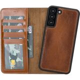 Kitabevimden Samsung Galaxy S22 Plus Uyumlu Deri Cüzdanlı Kılıf Mwwn RST2EF - tek