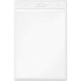 Kitabevimden Sarff Kart Poşeti Dikey 7.5x9.5 cm Şeffaf (100 Lü) - Çok Renkli - tek