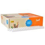 Kitabevimden Sarff Spiral Plastik 10 mm Beyaz (100 Lü) 15202017 - tek - Çok Renkli