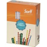Kitabevimden Sarff Spiral Plastik 95 Sy 12 mm Beyaz 15202023 (100 Lü) - tek - Çok Renkli