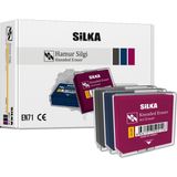 Kitabevimden Silka Hamur Silgi Renkli 12 Li ART.26R-12-PKT - Beyaz - tek