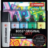 Kitabevimden Stabilo Fosforlu Kalem Boss Arty Soğuk Renkler 5 Li Set 70/5-02-2-20 - yok