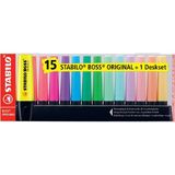 Kitabevimden Stabilo Fosforlu Kalem Boss Orıgınal 15 Li Set 7015-01 - yok