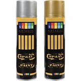 Kitabevimden Südor Sprey Boya 200 ml Krom SPR200-04 - tek - Çok Renkli