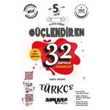 kitabın başkenti ankara yayıncılık 2025-2026 Müfredat Ankara Yayıncılık 5. Sınıf Güçlendiren 32 Haftalık Türkçe Kazanım Denemeleri (Çok Renkli)