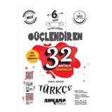 kitabın başkenti ankara yayıncılık 2025-2026 Müfredat Ankara Yayıncılık 6. Sınıf Güçlendiren 32 Haftalık Türkçe Kazanım Denemeleri