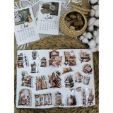 Kitap Aşığı Temalı Tekli Parlak Etiket Seti 01 Ajanda Planlayıcı Bullet Journal Scrapbooking Için Uygundur - Renkli - Mat Sticker - Farklı
