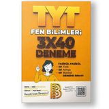 Kitap Benim Hocam Yayınları 3x40 Tyt Fen Bilimleri Fasikül Denemeler