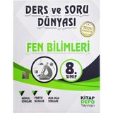 Kitap Depo Yayınları Ders ve Soru Dünyası 8. Sınıf Fen Bilimleri