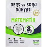 Kitap Depo Yayınları Ders ve Soru Dünyası 8. Sınıf Matematik