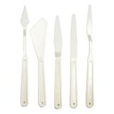 Kitap Dükkanı Plastik Spatula Seti Beyaz