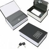 Kitap Görünümlü Kilitli Kasa ve Kumbara 18x11.5x5.5 cm