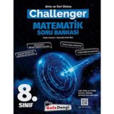 Kitap KafaDengi Yayınları 8. Sınıf Sınıf Challenger Matematik Soru Bankası