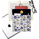 Kitap Kılıfı / Tablet Kılıfı / Ebook Kılıfı / Çok Amaçlı Kılıf ( Nazar Boncukları , Gözler , Hamsa )