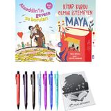 Kitap Kurdu Olmak Istemeyen Maya ve Alaaddin’in Geveze Su Boruları 2li Set