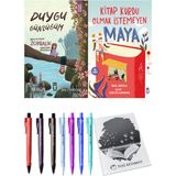 Kitap Kurdu Olmak Istemeyen Maya ve Duygu Günlüğüm Mira ve Yekta Zorbalık Adası'nda Mücadele 2li Set