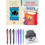 Kitap Kurdu Olmak Istemeyen Maya ve Küçük Kara Balık 2li Set