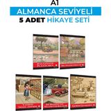 Kitap Merkezi Almanca Hikaye A1 Seviyesi 5 Li Set KAPADOKYA YAYINLARI Yazar Sharon Hurst Ciltli Normal Boy