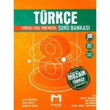 Kitap Mozaik Yayınları 8.Sınıf Türkçe Soru Bankası