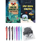 Kitap Okuma Günlüğüm ve Doktor Dinozor'la Ateşe Yolculuk 2li Set
