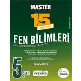 Kitap Okyanus Yayınları 5.Sınıf Master 15 Fen Bilimleri Denemesi