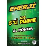 Kitap Palme Yayınları 8.Sınıf Enerji Lgs 5'li 2. Dönem Denemesi