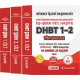 Kitap Takipçileri 2026 DHBT Lisans, Önlisans, Lise Eş Şerh Vel Haşiye, Sabri Benli, İzahatlı, Örnek Sorulu Tamamı Detaylı Çözümlü Özel Soru Bankası 1500 Sorulu 3 Kitap Toplam 1.196 Sayfa
