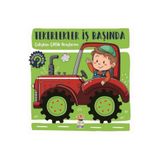 Kitap Tekerlekler İş Başında Çalışkan Çiftlik Araçlarım Sincap Kitap Yayınları