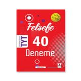 Kitap TYT Felsefe 40 Deneme Yeni-Delta Kültür Yayınevi