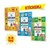 Kitap Yükselen Zeka Yapıştır Çiz Boya 2-4 Yaş İlk Sticker Kitabım